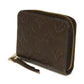 LOUIS VUITTON Coin case M60553 Implant leather (monogram embossed) Tail Monogram Unplant Zip around purse