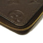 LOUIS VUITTON Coin case M60553 Implant leather (monogram embossed) Tail Monogram Unplant Zip around purse
