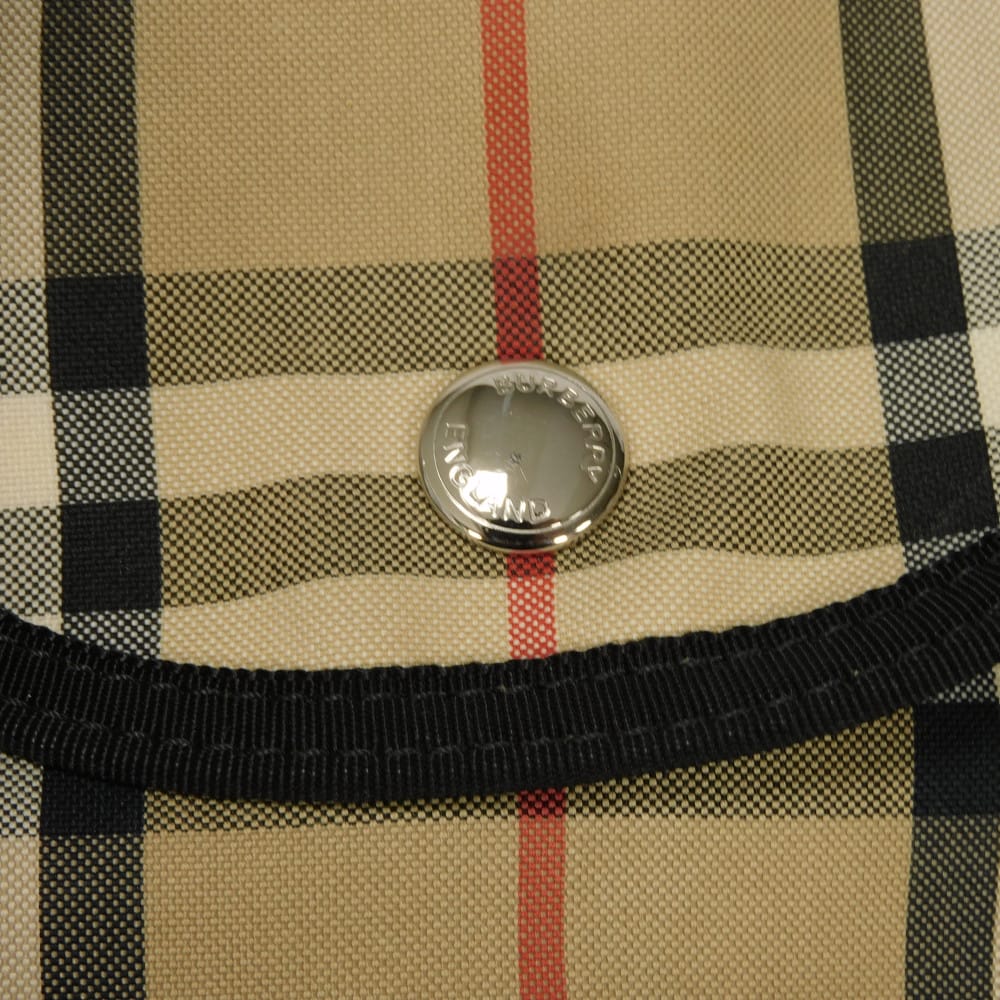 BURBERRY Shoulder Bag 8026664 cotton beige logo rubber Nova check phone case