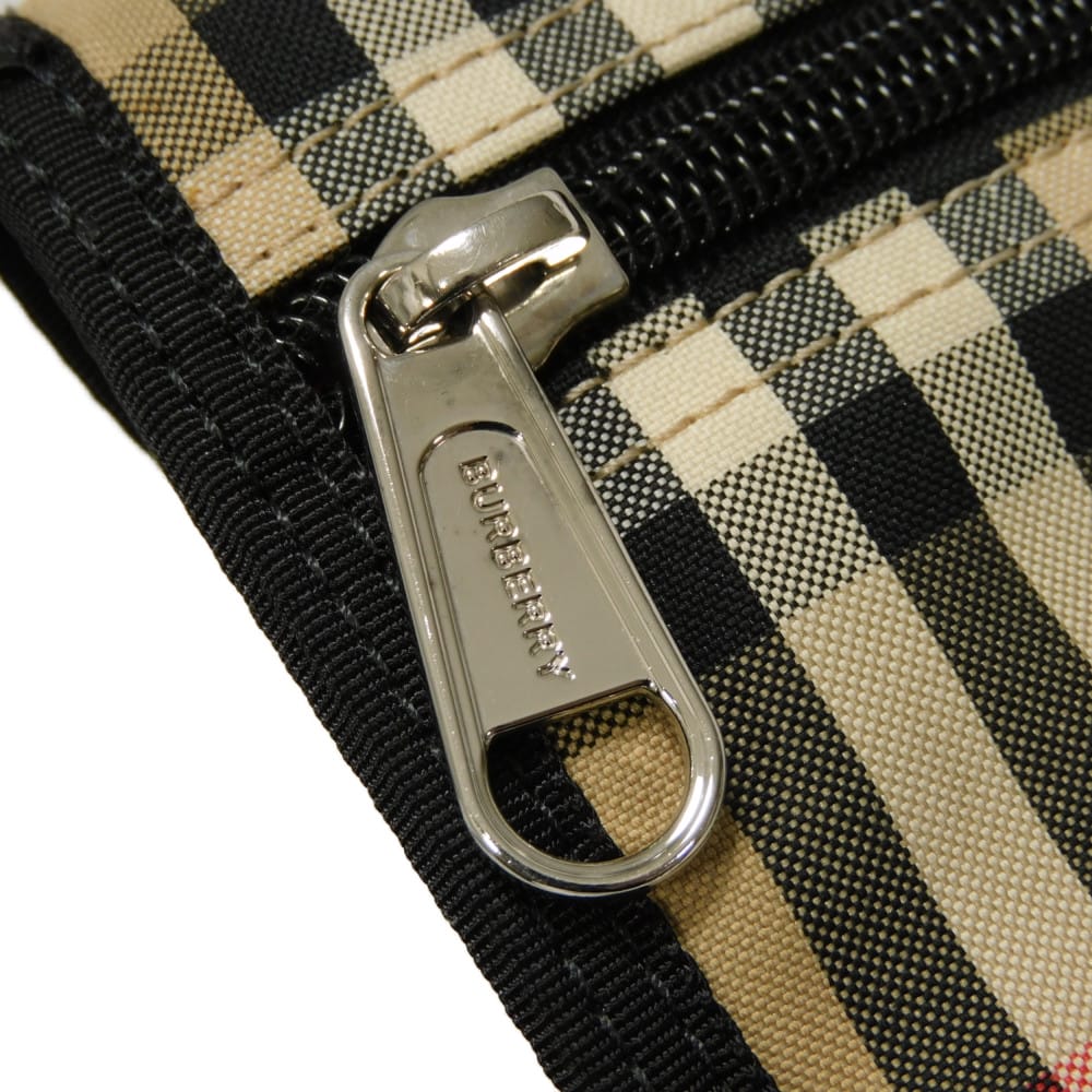 BURBERRY Shoulder Bag 8026664 cotton beige logo rubber Nova check phone case
