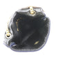 CHANEL Pouch cotton Navy Chain pochette