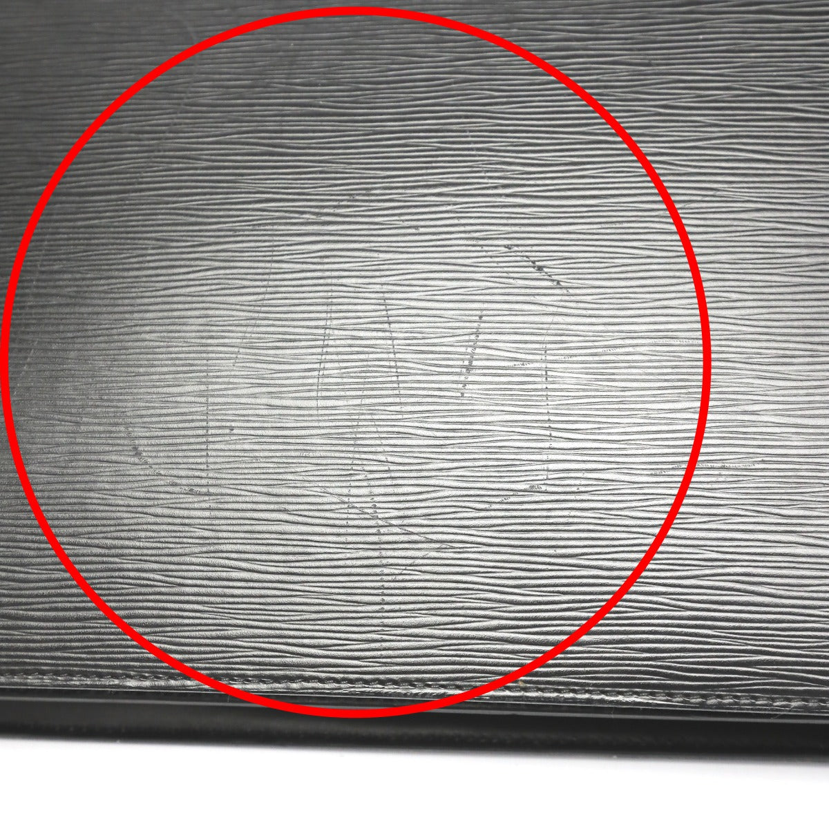 LOUIS VUITTON Business bag M54352 Epi Leather black Briefcase Epi Fermoire mens Used Authentic