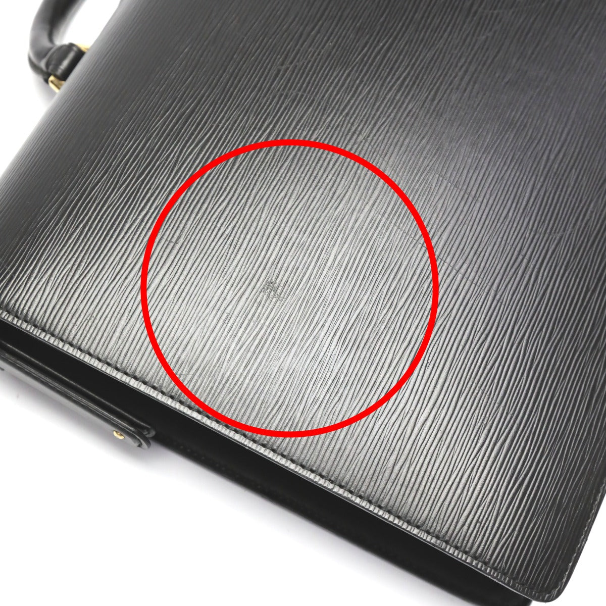 LOUIS VUITTON Business bag M54352 Epi Leather black Briefcase Epi Fermoire mens Used Authentic