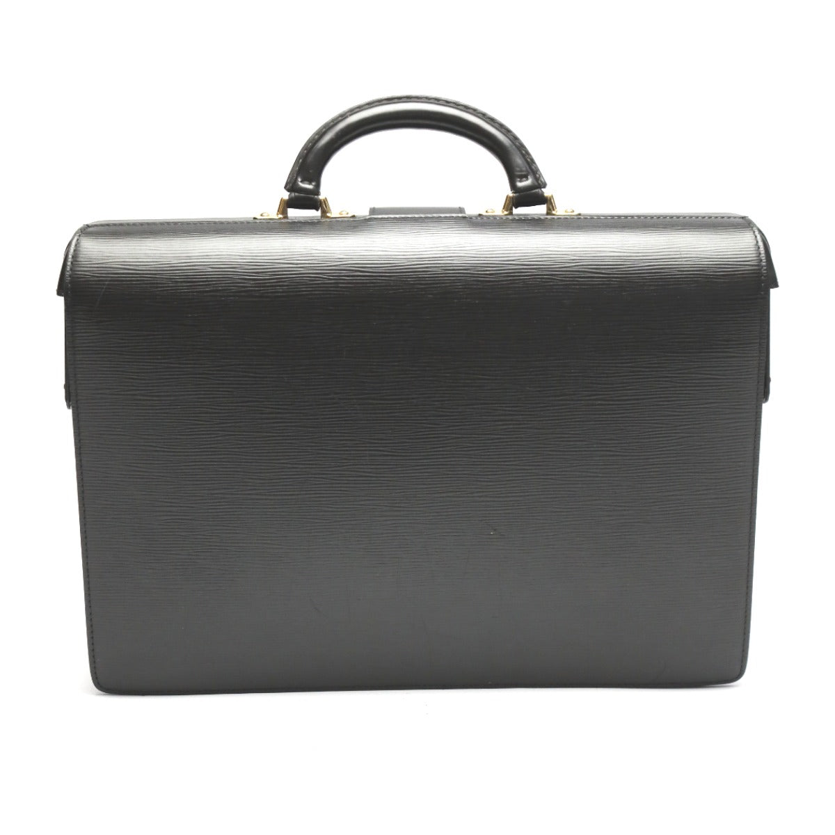 LOUIS VUITTON Business bag M54352 Epi Leather black Briefcase Epi Fermoire mens Used Authentic