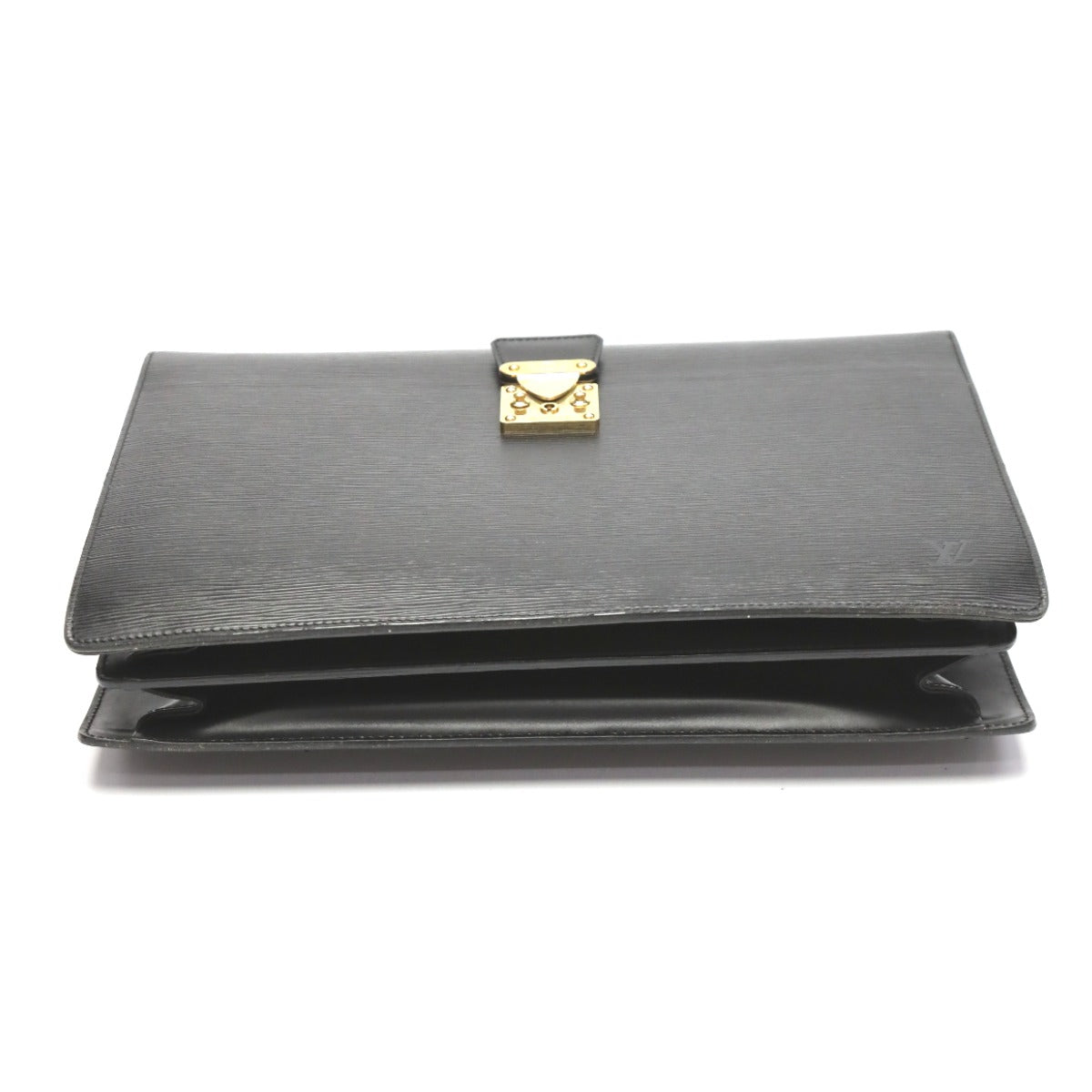 LOUIS VUITTON Business bag M54352 Epi Leather black Briefcase Epi Fermoire mens Used Authentic
