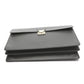 LOUIS VUITTON Handbag M30032 Taiga black Documents bag Taiga Serviet Moskova mens Used Authentic