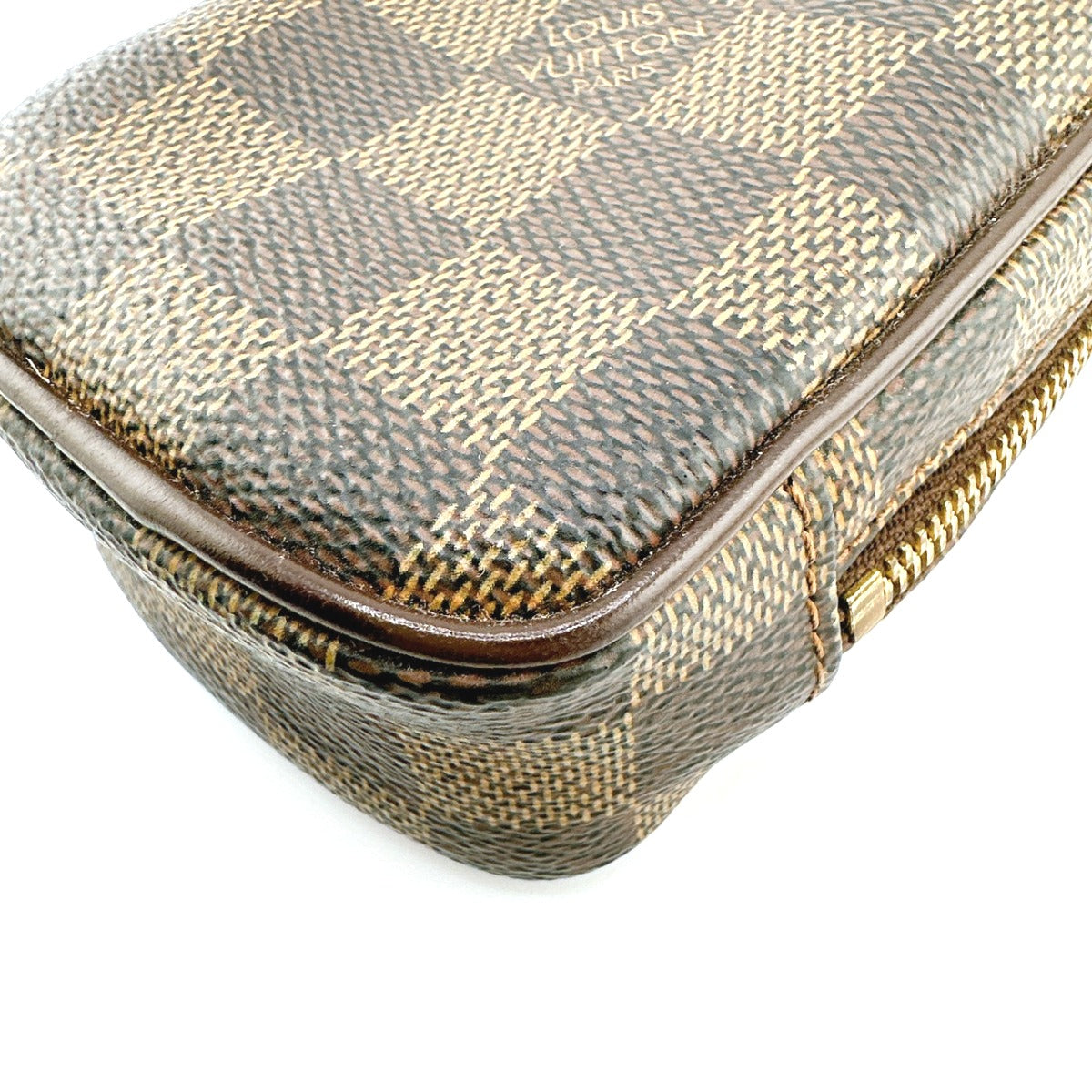 LOUIS VUITTON Shoulder Bag ‚m61737 Damier canvas Brown Pouch Damier Okapi GM mens Used Authentic
