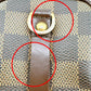 LOUIS VUITTON Shoulder Bag ‚m61737 Damier canvas Brown Pouch Damier Okapi GM mens Used Authentic