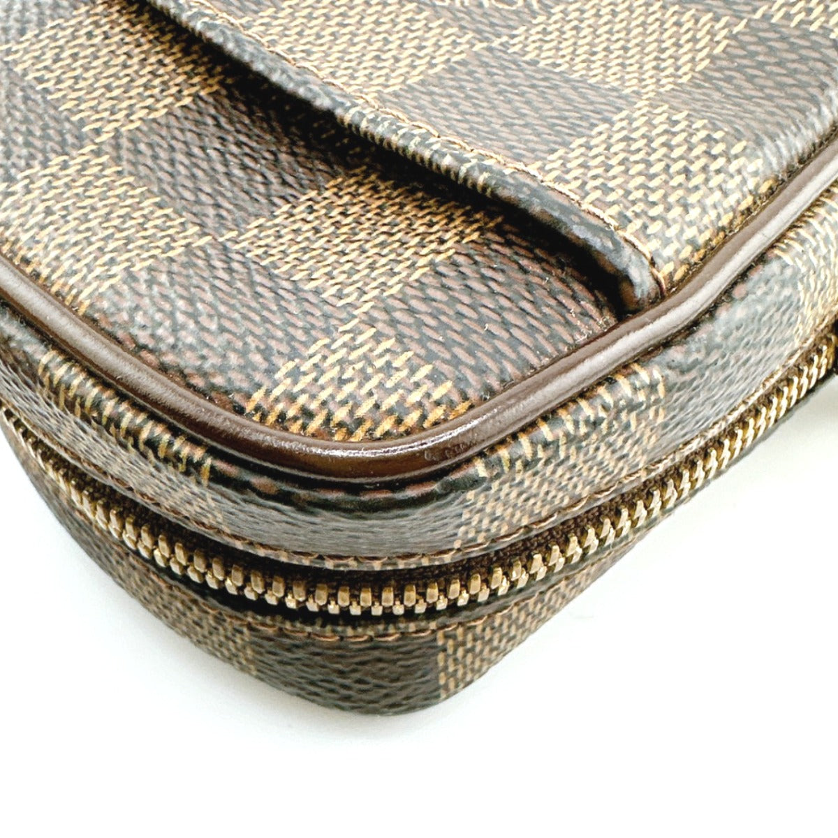 LOUIS VUITTON Shoulder Bag ‚m61737 Damier canvas Brown Pouch Damier Okapi GM mens Used Authentic