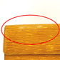 LOUIS VUITTON Long Wallet Purse ‚l63579 Epi Leather yellow Trifold purse Epi Porto Mon Credit Women Used Authentic