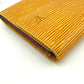 LOUIS VUITTON Long Wallet Purse ‚l63579 Epi Leather yellow Trifold purse Epi Porto Mon Credit Women Used Authentic