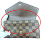 LOUIS VUITTON Long Wallet Purse N63209 Damier canvas Brown Zip Around Damier Portefeuille Sara Women Used Authentic