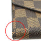 LOUIS VUITTON Long Wallet Purse N63209 Damier canvas Brown Zip Around Damier Portefeuille Sara Women Used Authentic