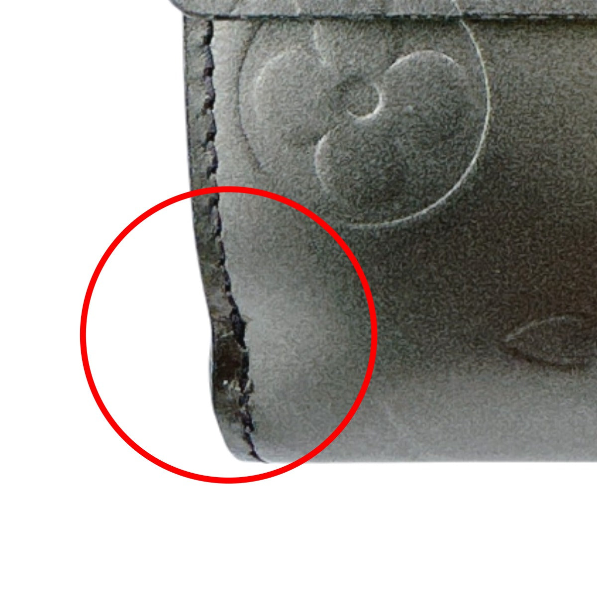 LOUIS VUITTON Bifold Wallet M65112 Monogram mat Noir Wallet with card pocket Monogram Porte Monnaie Billets Cartes Credit unisex(Unisex) Used Authentic