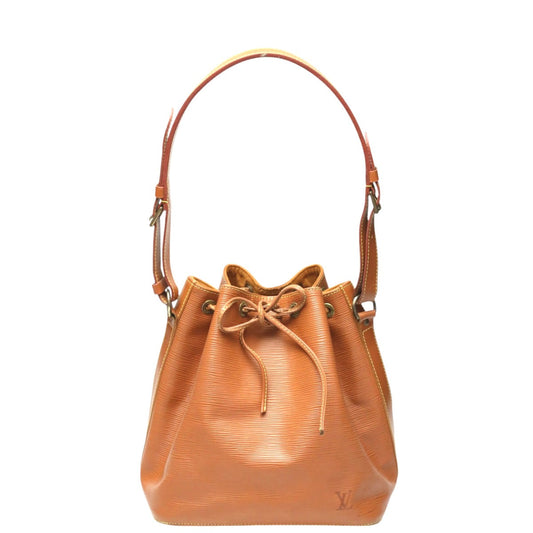 LOUIS VUITTON Shoulder Bag M44108 Epi Leather Zipang gold Shoulder Bag Epi Petit Noe Women Used Authentic