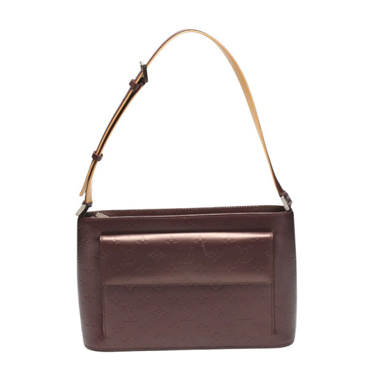 LOUIS VUITTON Shoulder Bag M55126 Monogram mat Viole Shoulder Bag Monogram Matt Alston Women Used Authentic