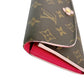 LOUIS VUITTON Long Wallet Purse M64202 Monogram canvas Brown Long Wallet Purse Monogram Portefeuille Emily Women Used Authentic
