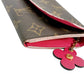 LOUIS VUITTON Long Wallet Purse M64202 Monogram canvas Brown Long Wallet Purse Monogram Portefeuille Emily Women Used Authentic