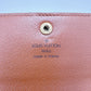 LOUIS VUITTON Tri-fold wallet M61202 Monogram canvas Brown Tri-fold wallet Monogram Porto Tresor Etuis unisex(Unisex) Used Authentic