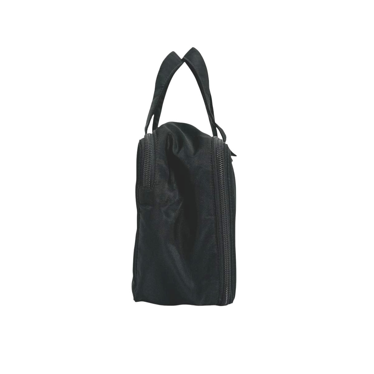 PRADA Handbag Nylon black Handbag Nylon Women Used Authentic