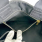PRADA Tote Bag IBG642 canvas black L size Kanapa GM Women L Used Authentic
