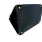 PRADA Tote Bag IBG642 canvas black L size Kanapa GM Women L Used Authentic