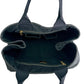 PRADA Tote Bag IBG642 canvas black L size Kanapa GM Women L Used Authentic