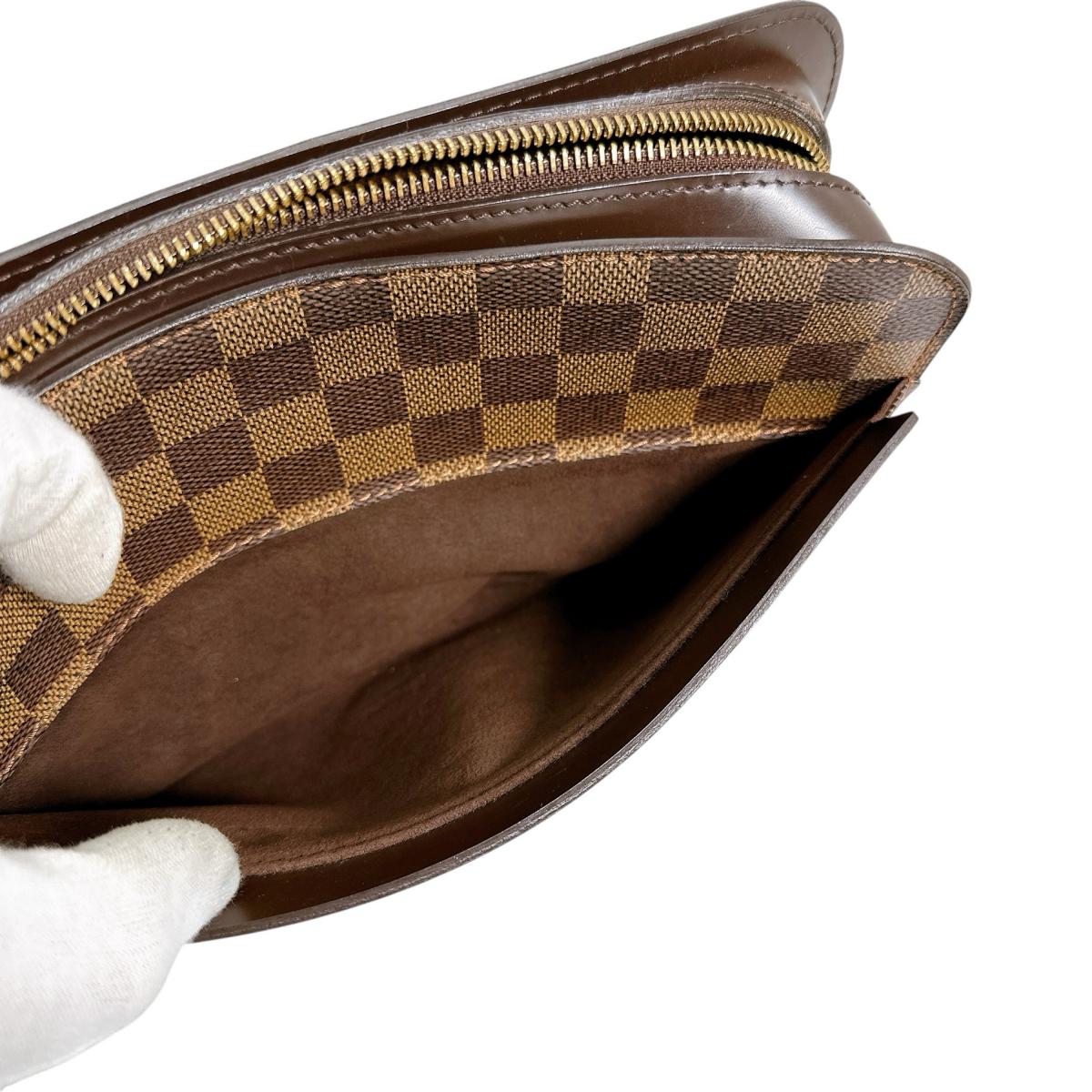LOUIS VUITTON business bag N51993 Damier canvas Brown Damier Ebene Saint Louis
