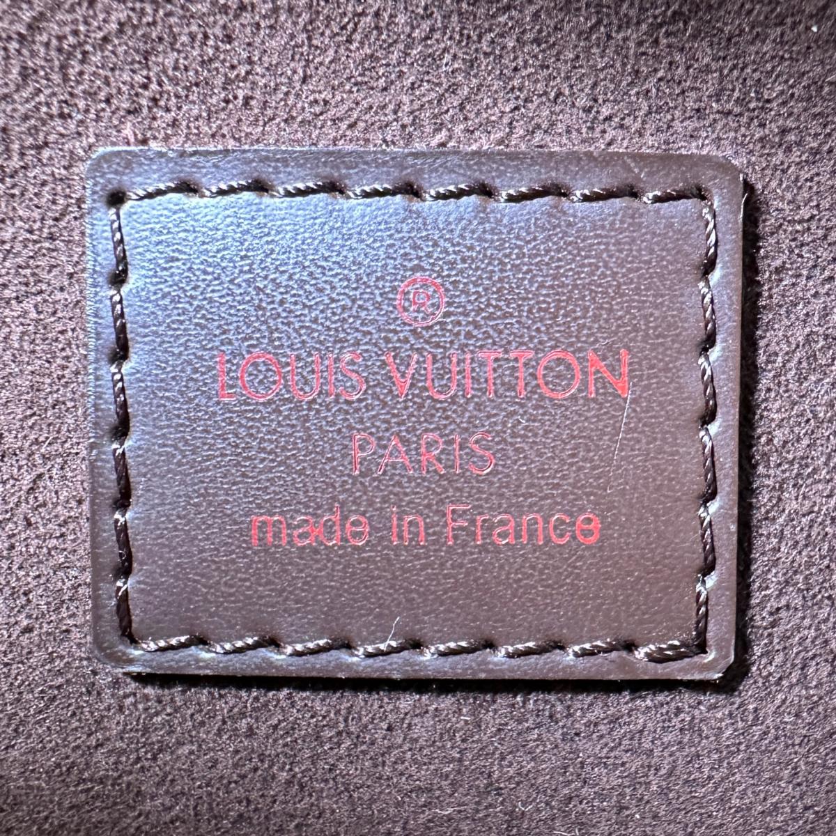 LOUIS VUITTON business bag N51993 Damier canvas Brown Damier Ebene Saint Louis