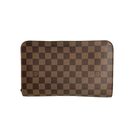 LOUIS VUITTON business bag N51993 Damier canvas Brown Damier Ebene Saint Louis
