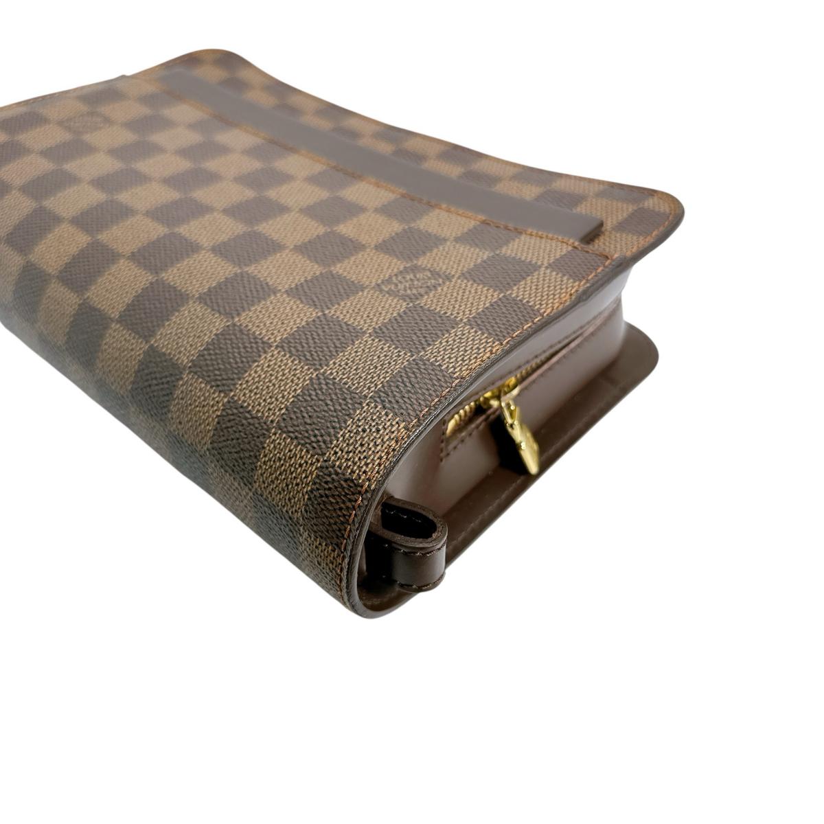 LOUIS VUITTON business bag N51993 Damier canvas Brown Damier Ebene Saint Louis