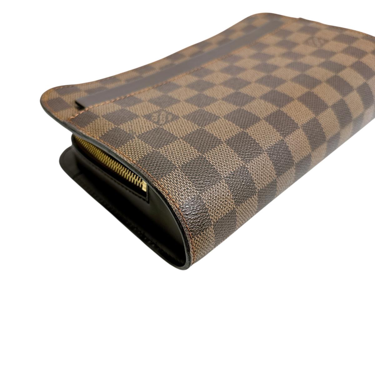 LOUIS VUITTON business bag N51993 Damier canvas Brown Damier Ebene Saint Louis