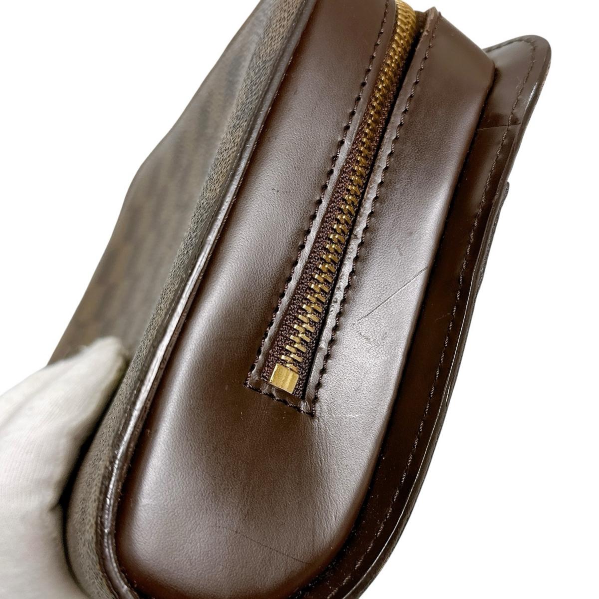 LOUIS VUITTON business bag N51993 Damier canvas Brown Damier Ebene Saint Louis