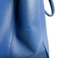 PRADA Handbag 1BA786 leather blue Sapphiano Galleria