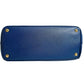 PRADA Handbag 1BA786 leather blue Sapphiano Galleria
