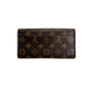 LOUIS VUITTON Long Wallet Purse M62234 Monogram canvas Brown Monogram Portefeuille Sara