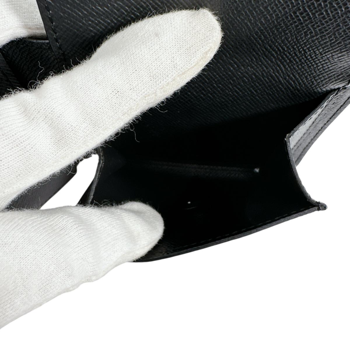 LOUIS VUITTON Bifold Wallet N62664 Damier Grafitto Canvas black Damier Grafitte Portefeuille・Marco