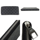 LOUIS VUITTON Long Wallet Purse N63095 Damier Grafitte black Damier Graphite Zippy wallet  Vertical mens Used Authentic