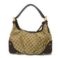 GUCCI Shoulder Bag 211966 GG canvas x calf leather beige GG canvas one belt bag