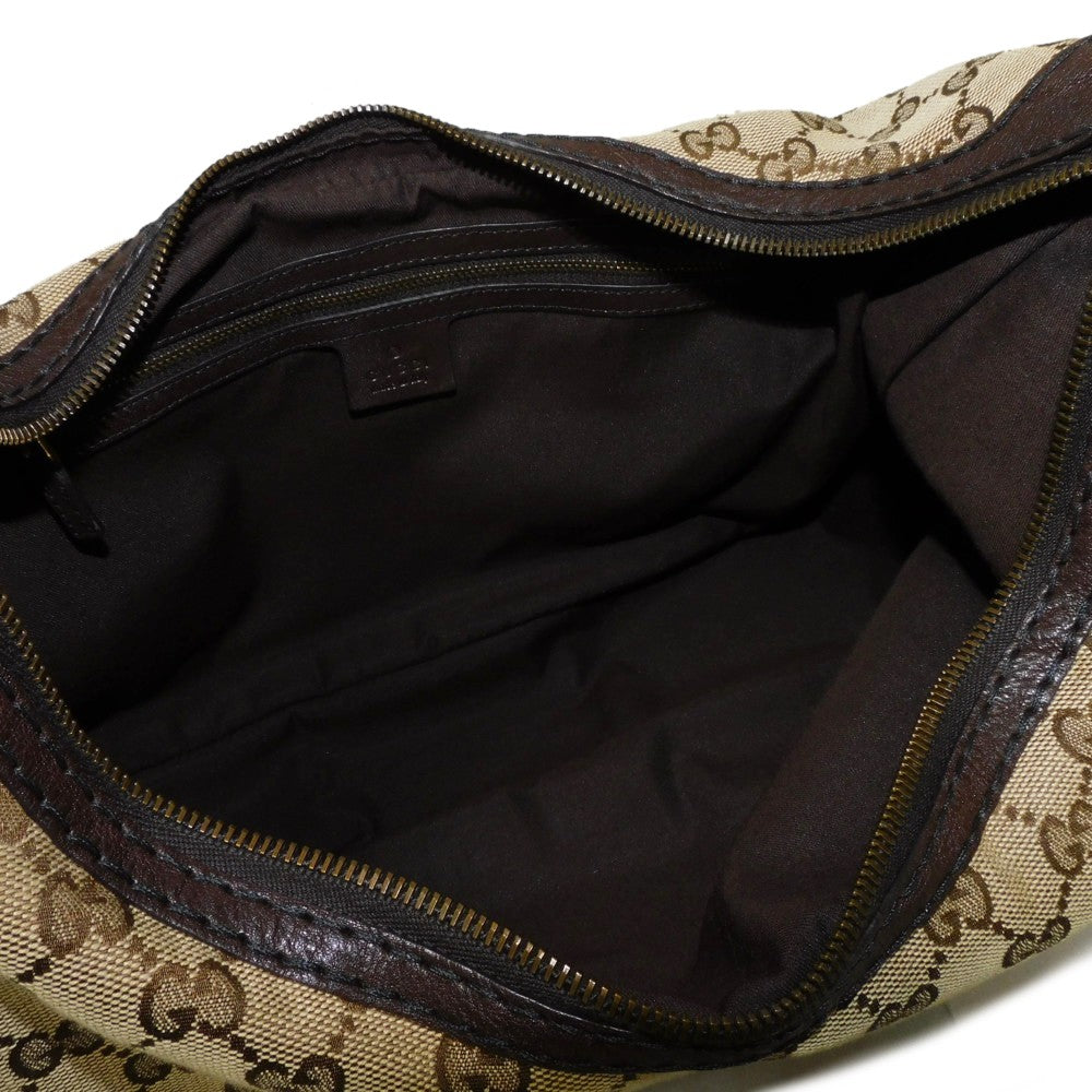 GUCCI Shoulder Bag 211966 GG canvas x calf leather beige GG canvas one belt bag