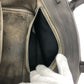 SAINT LAURENT Handbag leather gray Hippopotamus Gauche