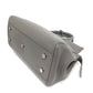 SAINT LAURENT Handbag leather gray Hippopotamus Gauche