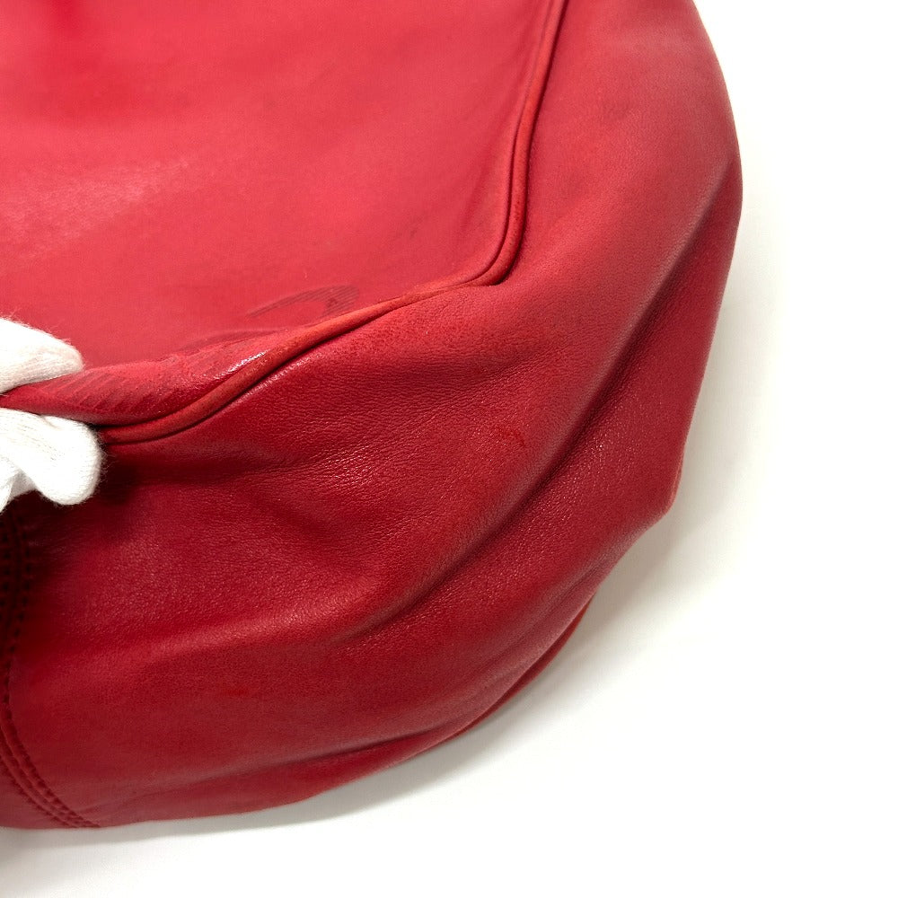 LOEWE Shoulder Bag leather Red logo