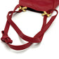 LOEWE Shoulder Bag leather Red logo
