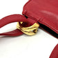 LOEWE Shoulder Bag leather Red logo