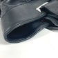LOEWE Tote Bag leather black logo anagram Women Used Authentic