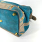 LOEWE Boston Duffel bag Leather / suede blue 160th anniversary Women Used Authentic