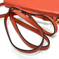 LOEWE Shoulder Bag leather Orange Anagram Heels