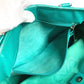 LOEWE Tote Bag Leather / suede green Anagram logo Women Used Authentic