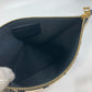 LOEWE Clutch bag Canvas, Leather black T pouch John Allen John Allen Women Used Authentic